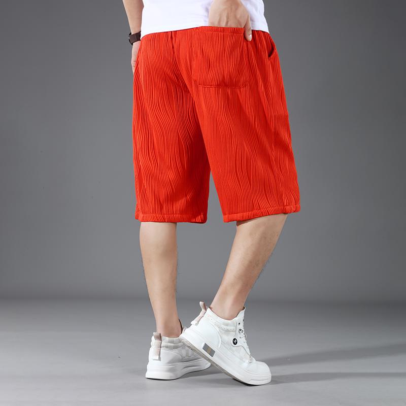 Plus Size 4XL-11XL Summer Oversize Black Shorts for Men Elastic Waist Casual Shorts Summer Clothes