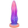Luminous Silicone Octopus Phallus Super Large Anal Plug Self-Stimulator for Women