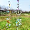 Unique Crystal Moon and Star Prism Window Hanging Suncatchers Ornament Gift For Birthday Anniversary Home Decors