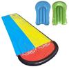Double Water Slide with 6.1m Extension, Fountain Mat, Water Slide, Pool, Water Play Toy, Lawn Play, Water Play Lawn Surfboard, Lawn Water Slide,