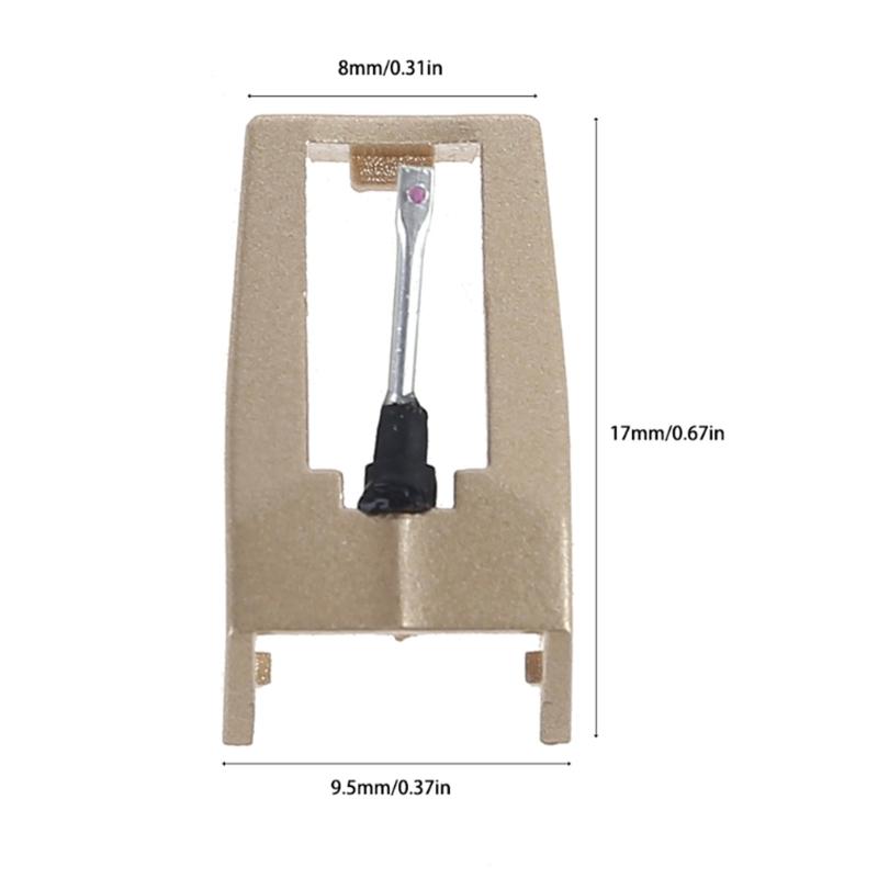 Turntable Needle Vinyl for LP record player needles 7-pack Replacement Stylus, For Turntables