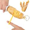 Taşınabilir Patates BARBEKÜ Şiş Kamp Cips Makinesi dilimleyici Patates Spiral Kesici Barbekü Araçları Mutfak Aksesuarları mutfak gadget