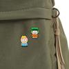 Cartoon Animated Character Enamel Pins Custom Cute Metal Brooches Lapel Badges Cartoon Funny Jewelry Gift for Kids Friends