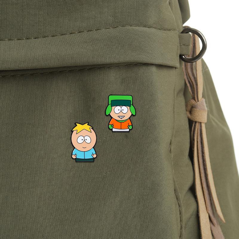 Cartoon Animated Character Enamel Pins Custom Cute Metal Brooches Lapel Badges Cartoon Funny Jewelry Gift for Kids Friends