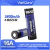 VariCore New VC-1832 18650 Battery 3.7V Li-ion 3200mAh 16A Power Battery For High Drain Devices.