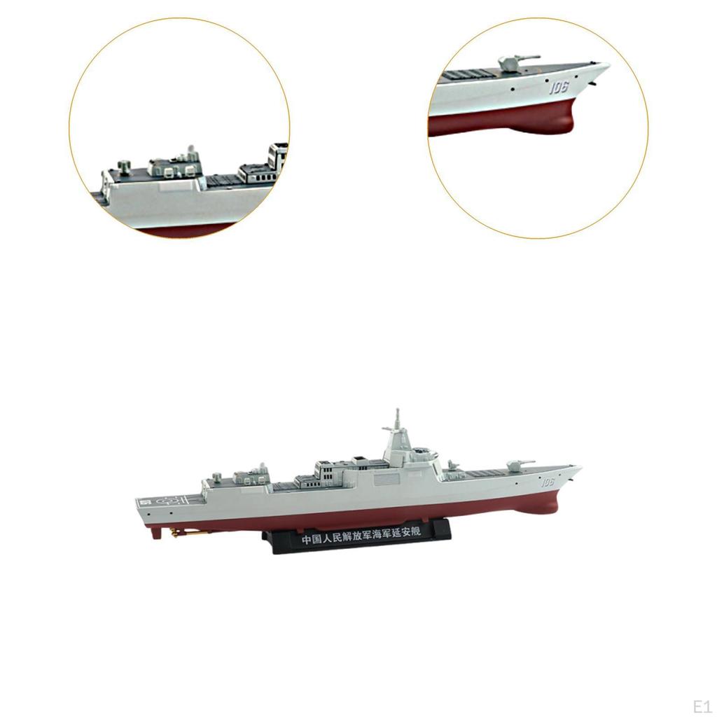 Model Ship Metal Creative Type 055 Education Toy for Kids Boy Girls Ages 6 Years Old Gift