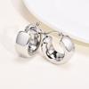Women Dainty Hoop Huggie Earrings, Anti Allergy Stainless Steel Stud Earrings, Chic Birthday Party Fashion Jewelry To Mom Girls