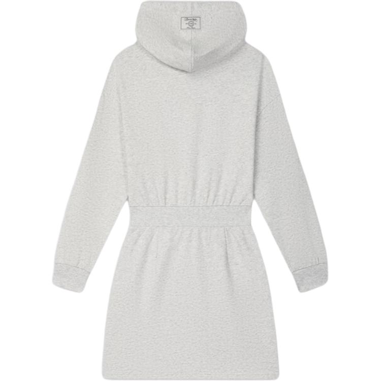 

New FILA Long Sleeved Dress Women s Moonlit Heather Gray F11W439310FMG L