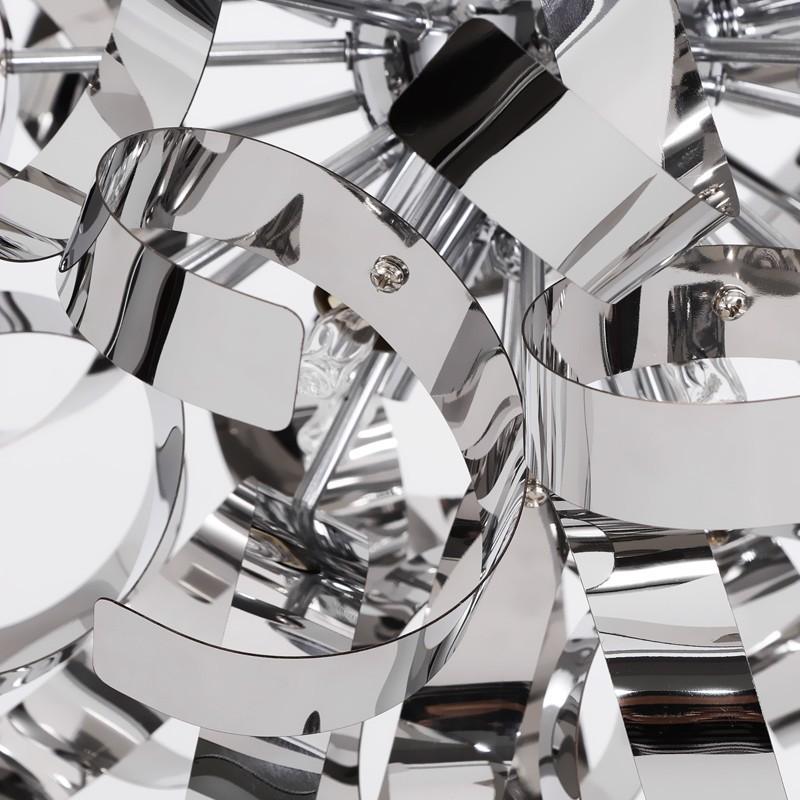 Restaurant Chandelier Post-modern Personality Art Pendant Light Hotel Model Room Bar Light Luxury Design Stainless Steel Lamps