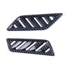 2pcs Dashboard Upper Air Vent Trim Frame Left Right Carbon Fiber Style Fit for MK8 2020‑2021