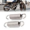 2Pcs Stainless Steel Exhaust System Spring Motorcycle Muffler Exhaust Pipe Spring Motorbike Accessory Easy Installation