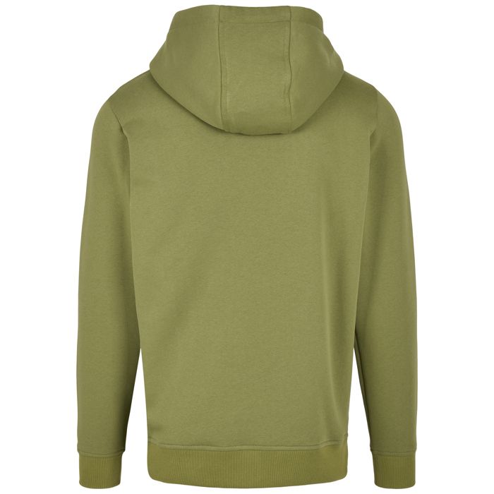 Kapuzenpullover - Urban Classics - Basic - Bio-Baumwolle - Kängurutasche - Olivgrün