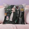 Japanese Anime Wind Breaker Pillow Cushion Cover Pillowcase Living Room Sofa Home Decor