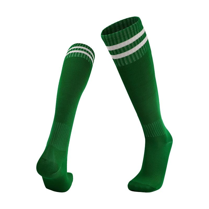 Professional Two-Bar Football Socks - Men's & Children's Over-the-Knee High-Performance Sports Socks
