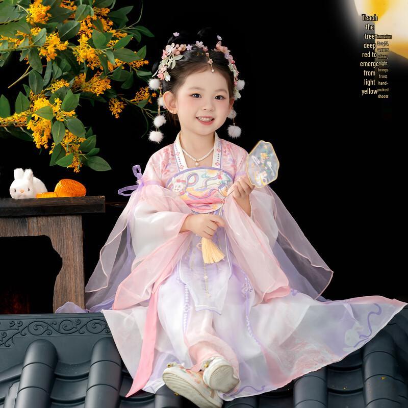 Girls' Ancient Style Hanfu Princess Dress