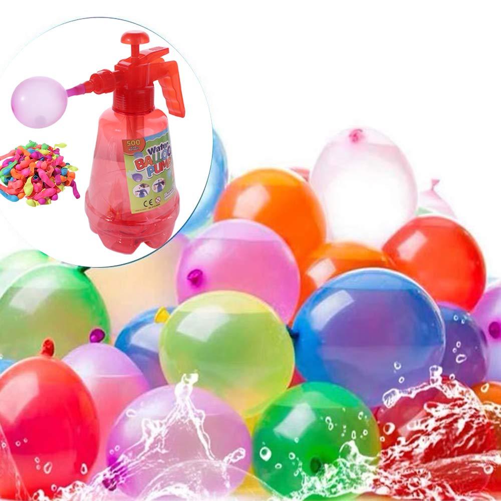 Automatic Water Balloon Inflator Balloon Pump Water Fight Toy Balloon Water Filler Kit Sand Pool