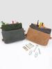WESSLECO Waterproof & Wear-Resistant Canvas Tool Bag for Electricians and Carpenters