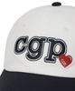 CGP Cgp Artwork Color Block Ball Cap_Cream