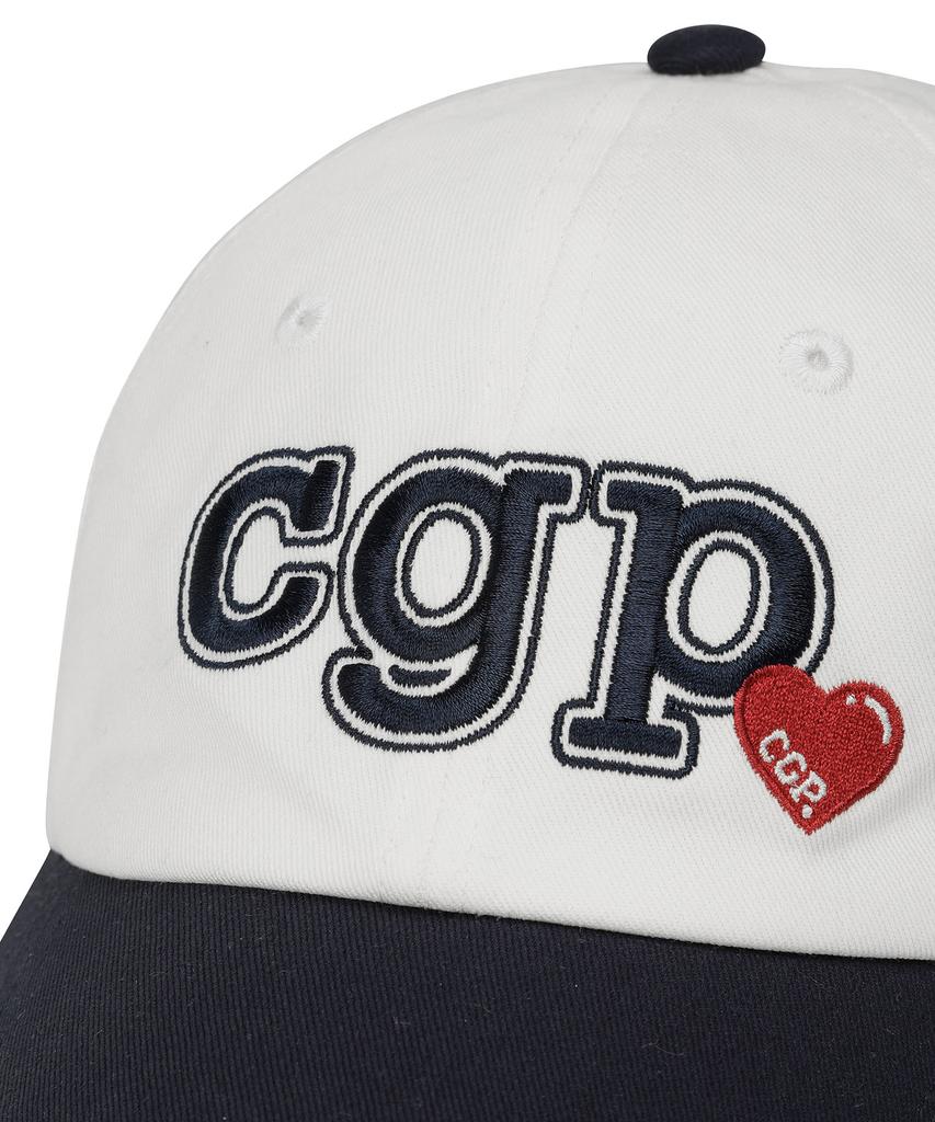 CGP Cgp Artwork Color Block Ball Cap_Cream