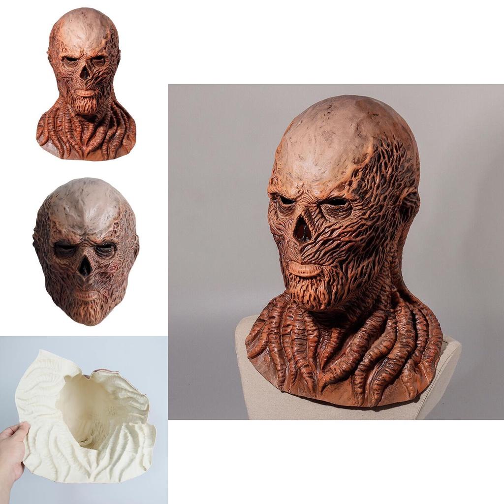 Stranger Things Sezon 4 Maska Vecny Przerażający Lateksowa Rekwizyt do Halloween Cosplay