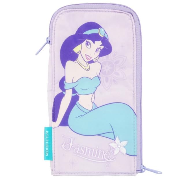 Sunstar Stationery Disney Pencil Case Neo Critz Flat S1410563 Jasmine