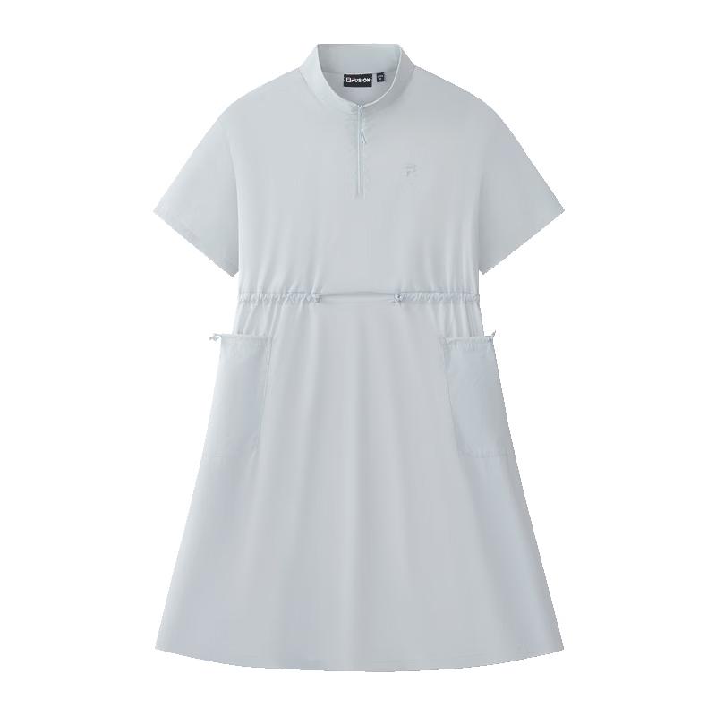 FILA FUSION Summer Short Sleeve Woven Dress M