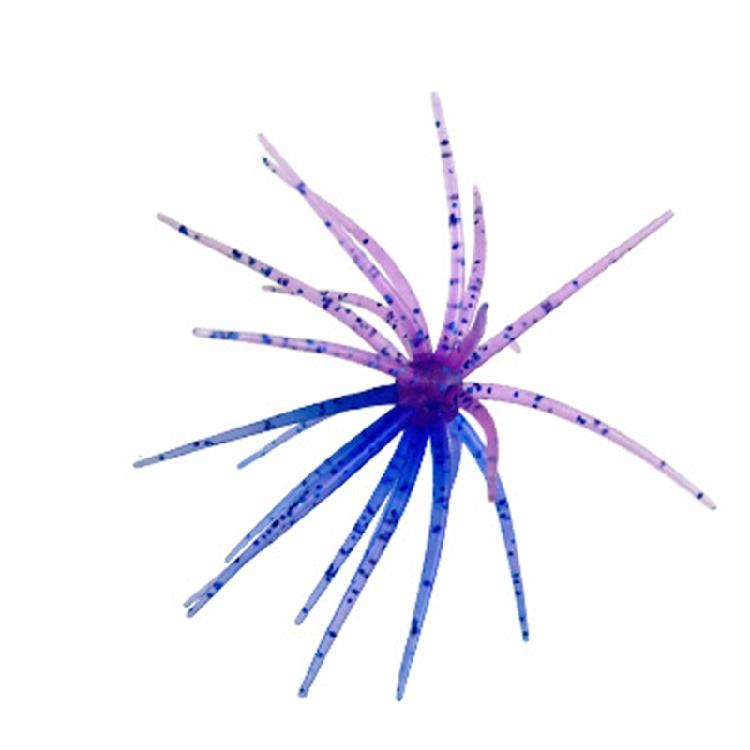 Lake Use Fishing Accessory with Elastic Soft Plastic Body and Flexible Arm Profile, Single Pack Sea Urchin Baits for Daily Anglers