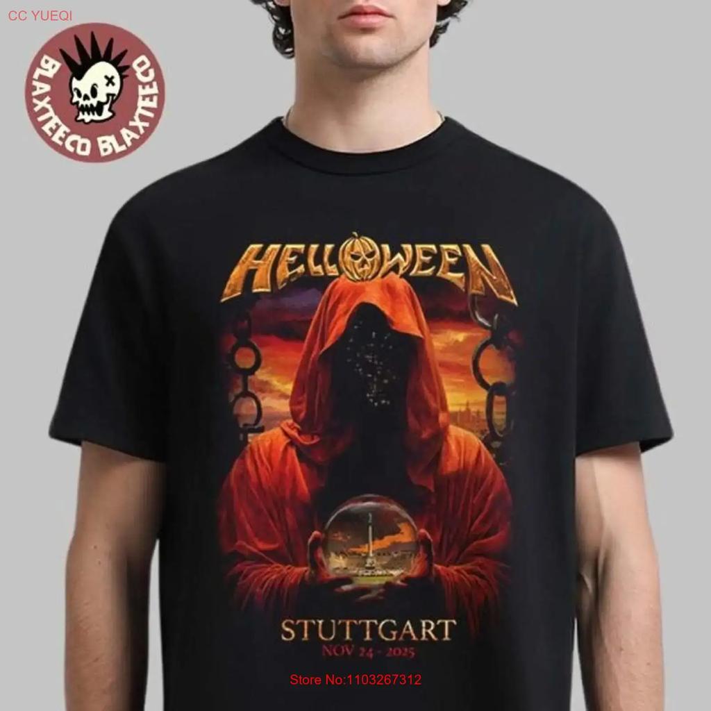 Helloween Stuttgart Gerunisexy 2025 Pop Up Shop On November 24 T Shirt Reprint Vintage Stylish Top For Everyday Wear