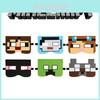 Minecraft Mask Cosplay Accessory For Kids/adults High Quality And Recyclable Material