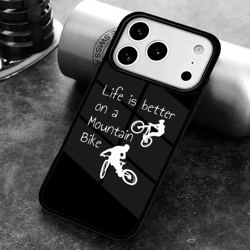 BIKE CYCLING Sport Handyhülle Für iPhone 17 16 15 14 13 12 11 Pro Max Plus 17Air Weiche Silikonhülle