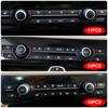 Car Dashboard Air Conditioner AC Button Heater Switch Cover For BMW 5/6/7 Series 5GT F10 F11 F18 F06 F12 F01 F02