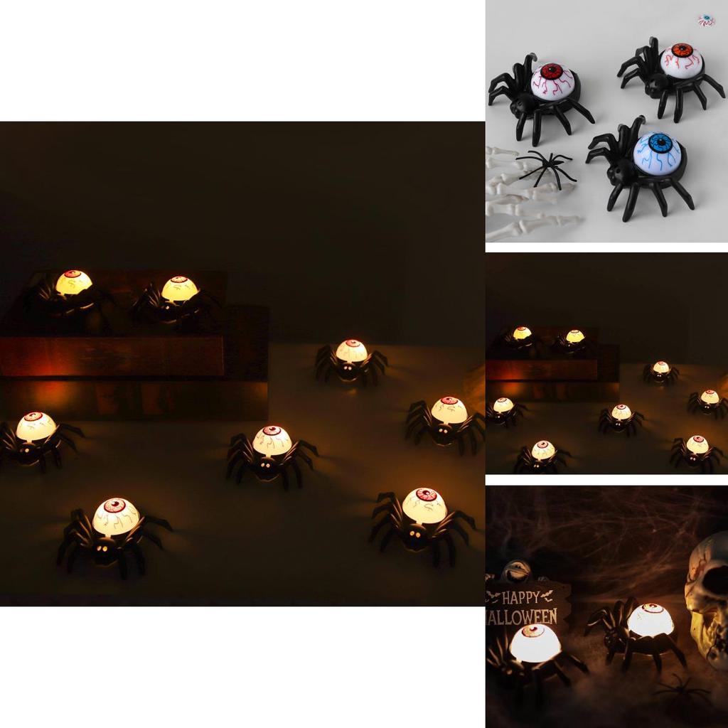 Halloween Eyeball Light European Style Spider Led Candle Party Decoration