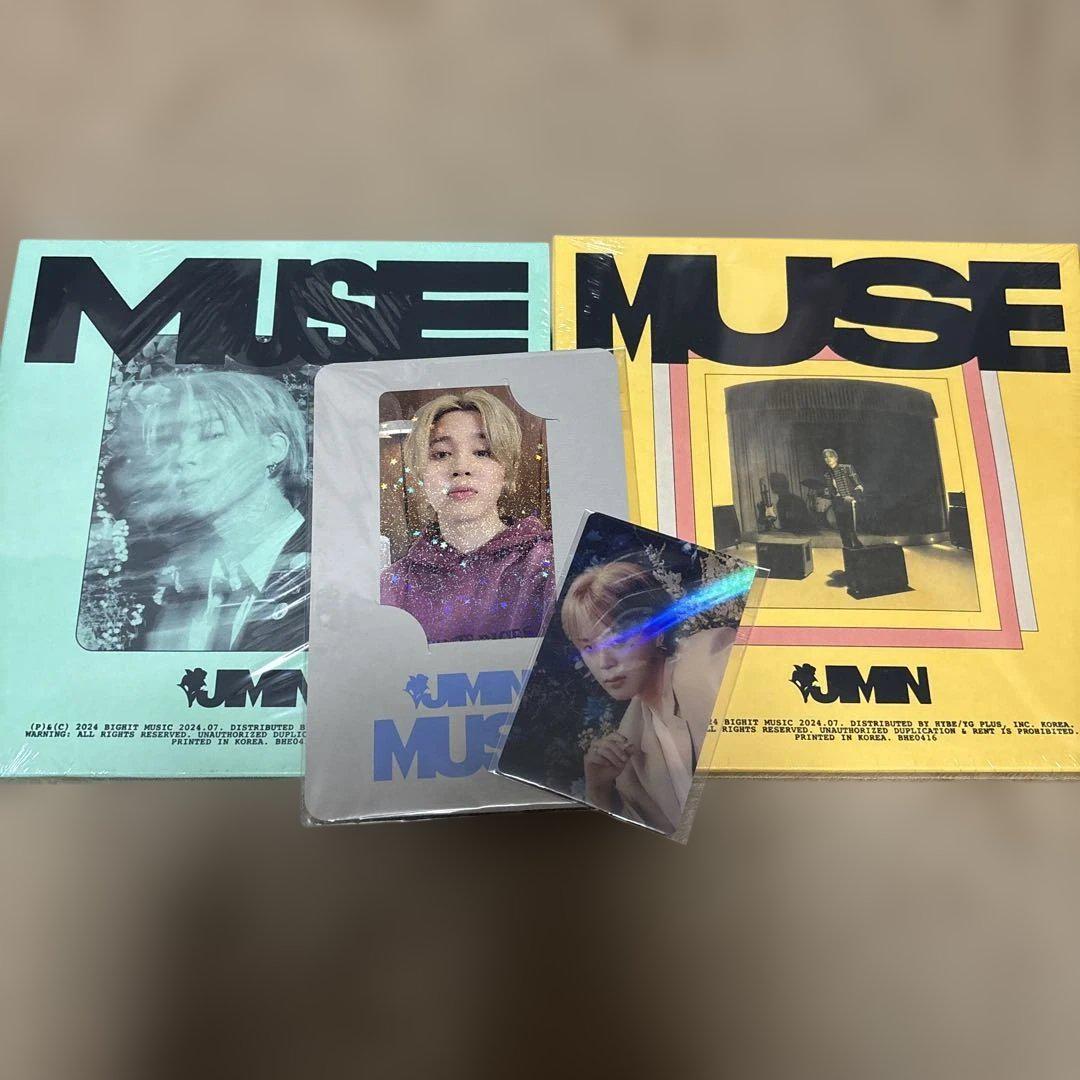 

[USED] Jimin Muse Album JPFC Bonus Trading Card Included BTS