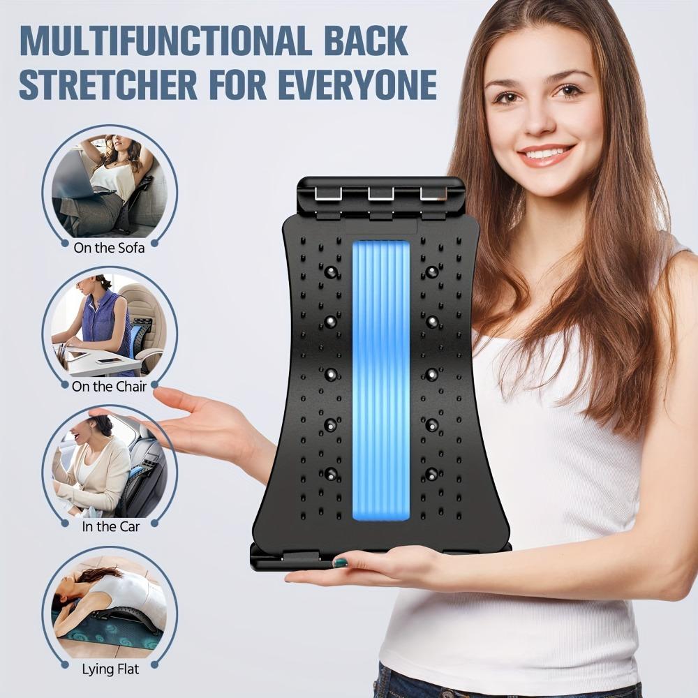 Back Stretcher For Lower Back Pain Relief, Lumbar Back Cracker Board, Back Massager To Relieve Pain From Disc Herniation