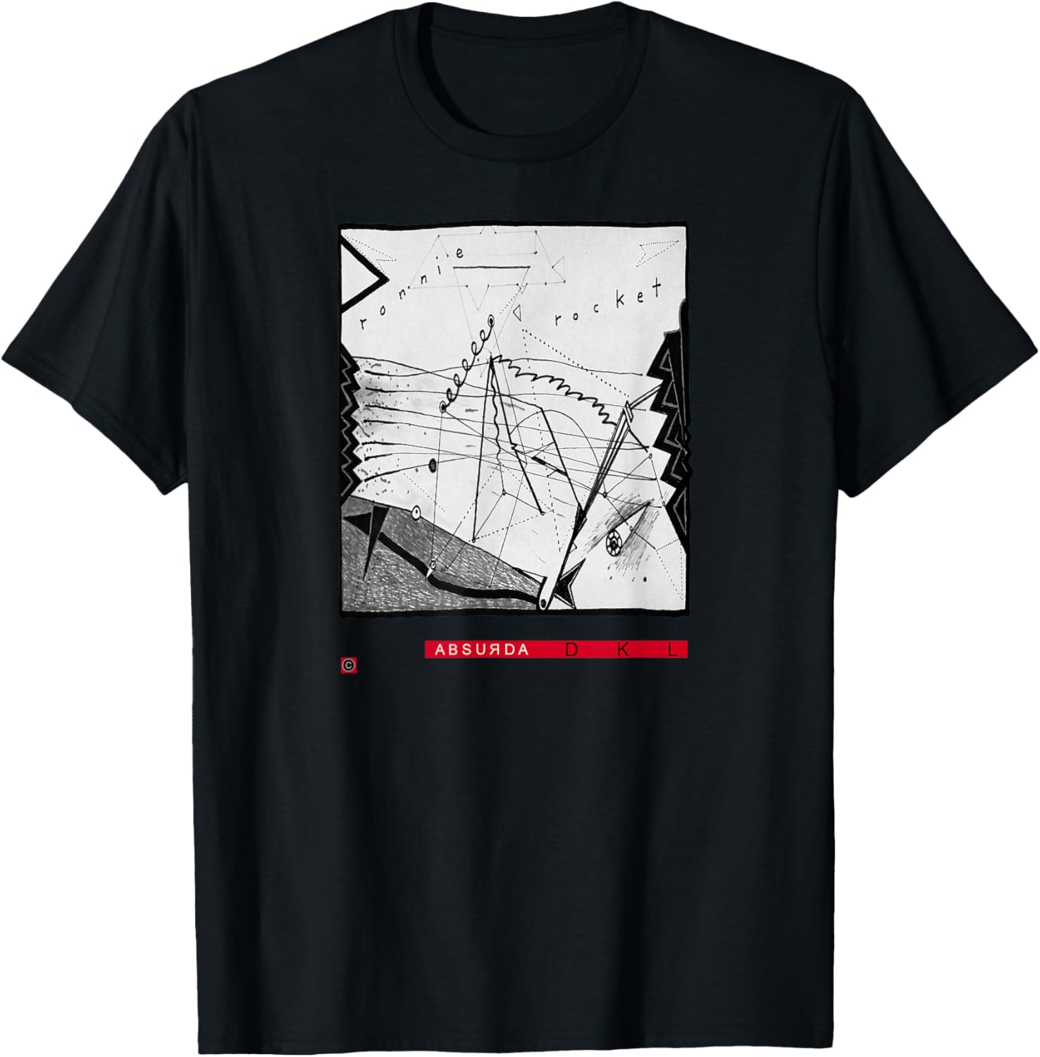 STUDIO: DAVID LYNCH RONNIE ROCKET #1 T-SHIRT T-Shirt S разноцветный