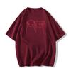 Fat mm pure cotton white short-sleeved t-shirt women's new popular summer design American half-sleeved loose top