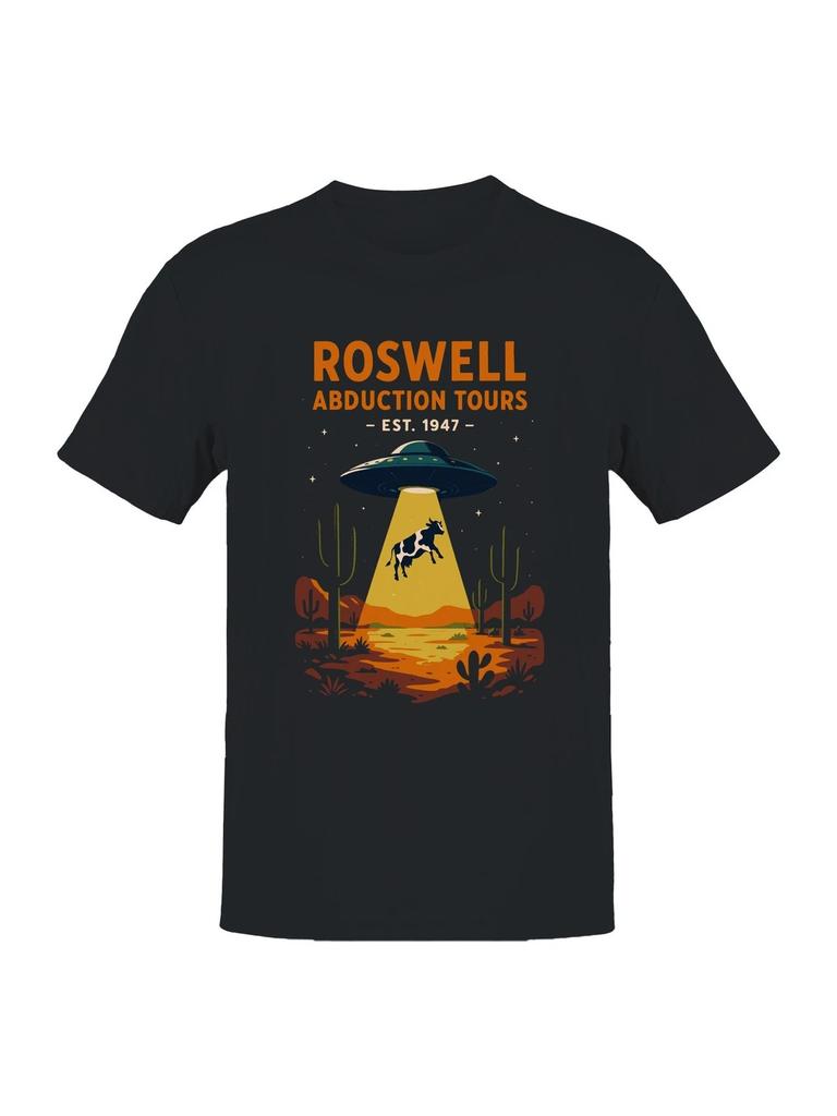 Roswell UFO Abduction Tours 1947 Men's T-shirt