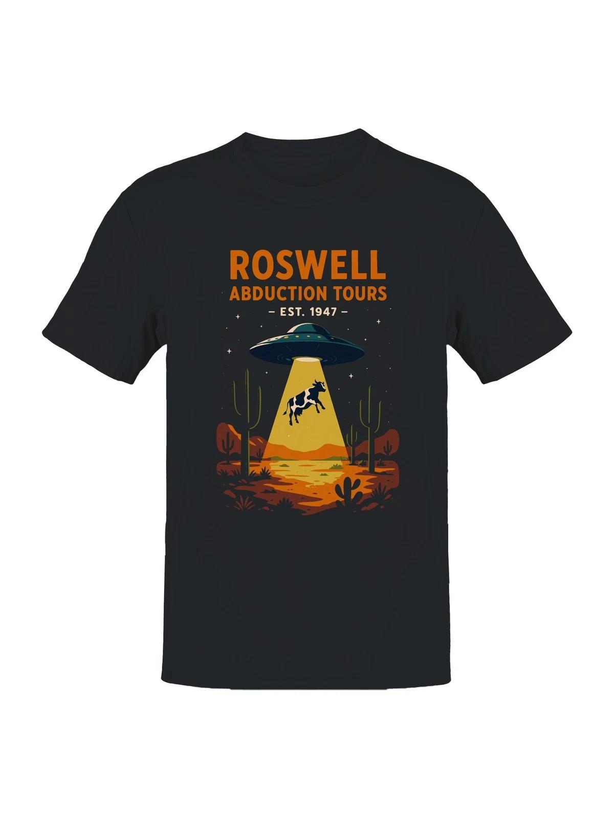 Roswell UFO Abduction Tours 1947 Men s T-shirt S