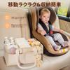 REBEAUQ Diaper Storage Large Capacity Diaper Storage Case for Baby Multifunctional Foldable Diaper Storage Baby Storage Box for Toys and Small Baby