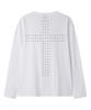 OPENYARD(OY) Cross Array L/S Tee - White