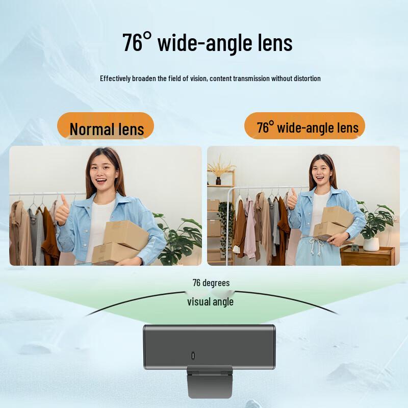 Lenovo Thinkplus WL62A 1080P HD Webcam