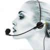 Cable Head-mounted Headset Microphone Flexible Wired Boom Amplifie Megaphone Microphone for Interview Recording Stage Meeting