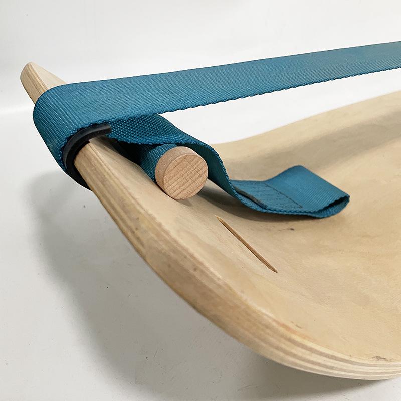 Maple Wood Flat Balance Board for Yoga and Ski Training