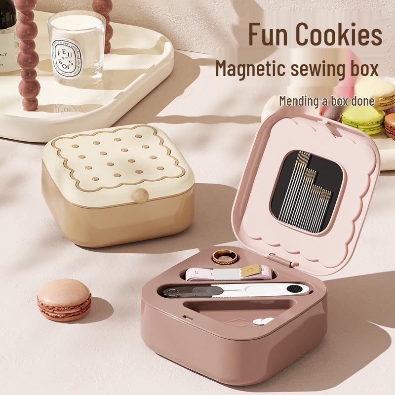 

High-Quality Portable Needle and Thread Set for Home and Dormitory Sewing Needs Standard Size рожевий