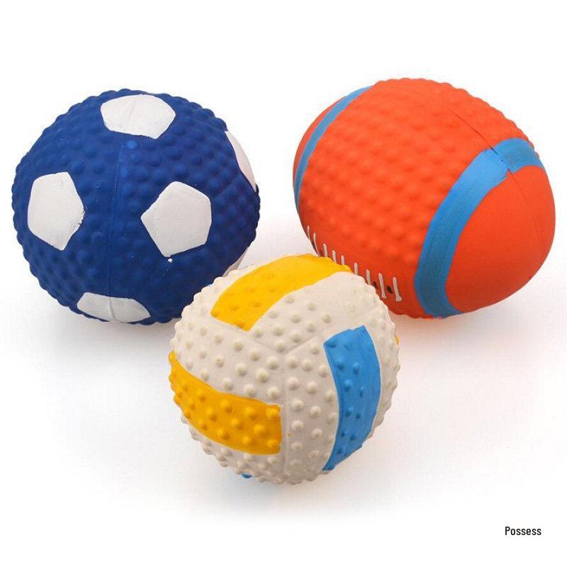 Durable Sounding Dog Toy Ball for Small to Large Dogs - Educational Training Pet Supplies