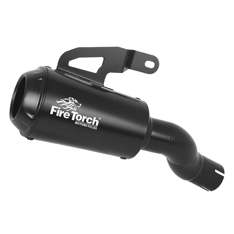 FIRE TORCH fits Triumph Scrambler400X, Speed Four 400 exhaust tail.