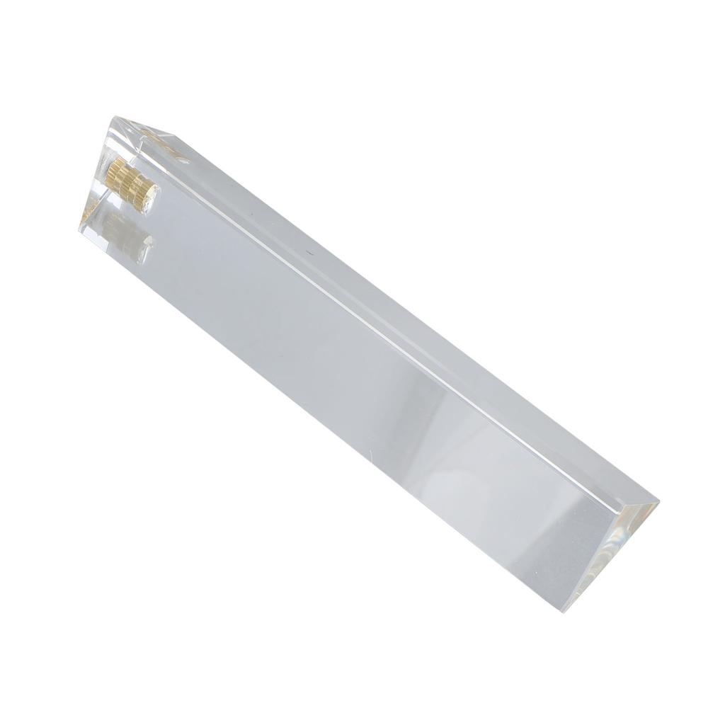 Crystal Prism Colorful Triangular Crystal Suncatcher with Bottom 1 4 Thread for Photo Photography Teaching Light