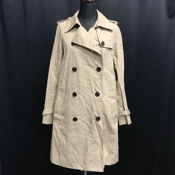 

Б/У/Япония STUDIOUS Тренч Верхняя одежда 0 Женский S-M Хаки Бежевый На подкладке Сделано в Японии