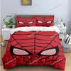 Fashion 3D Exquisite Red Black Spider Anime Digital Printing Bedding Set Duvet Cover Comforter Bed Youth Kids Girl Boys Gift