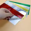5 Sheets 8x4 Inch Fishing Lure Holographic Fish Scale Sticker - Adhesive Luminous Tape for Lure Making, Metal Baits, DIY Craft